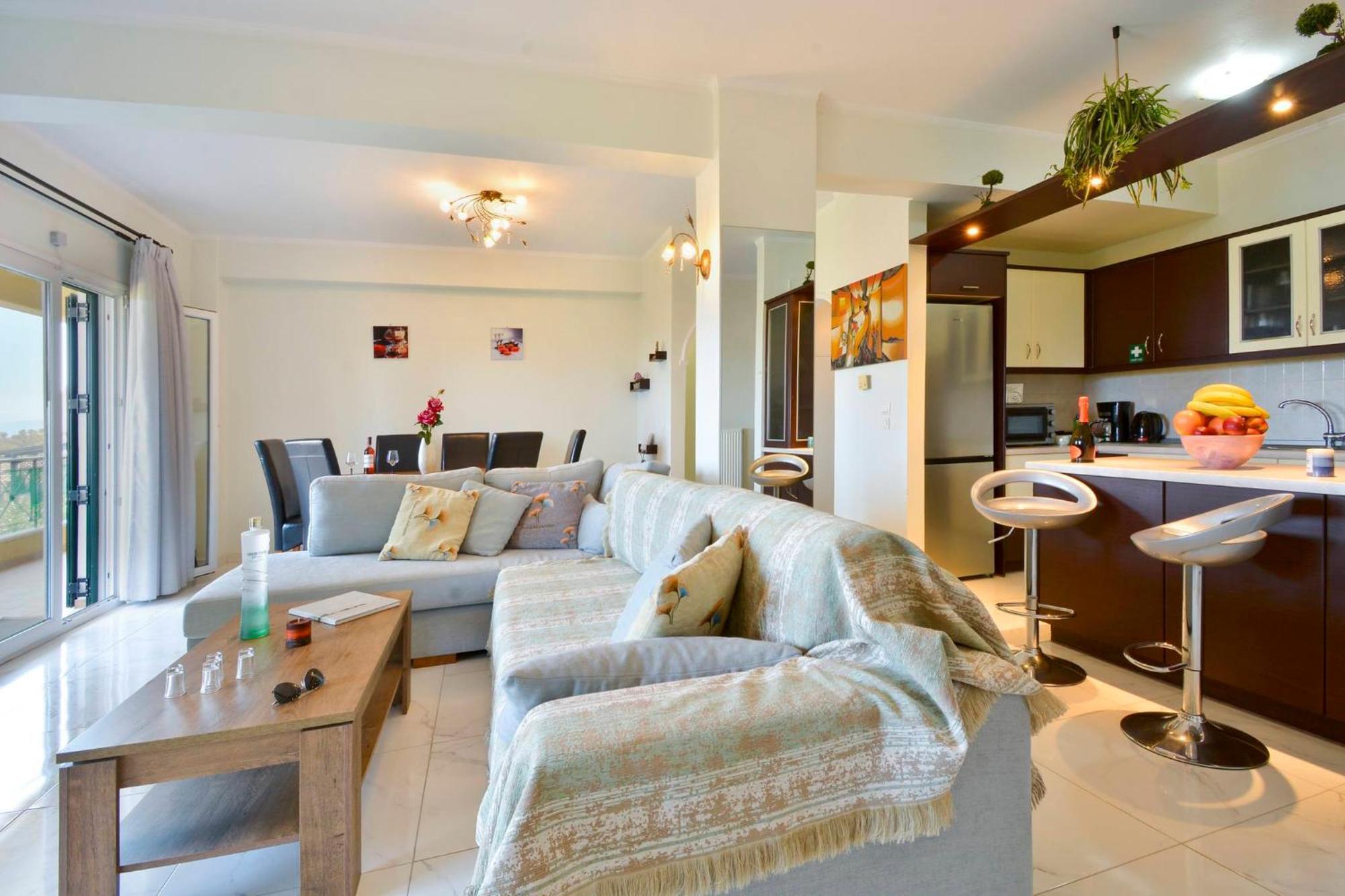 Corfu Seaty Apartment Potamós Exterior foto